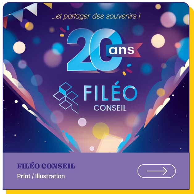 Print et illustration : signalétique, carton d'invitation etc...